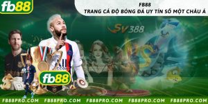 FB88 - Trang cá độ bóng đá uy tín số một Châu Á