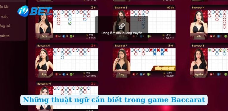 Những thuật ngữ cần biết trong game Baccarat